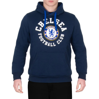 Chelsea FC мъжки суитшърт с качулка SLab Graphic navy