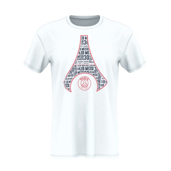 Lionel Messi детска тениска eiffel messi white
