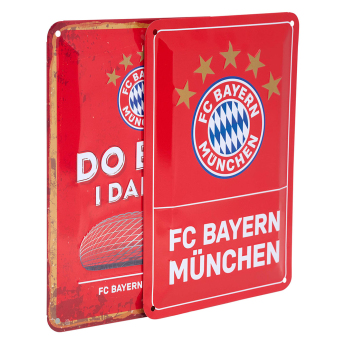 FC Bayern Munich комплект от 2 табели red