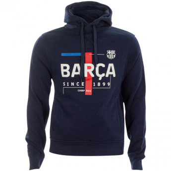 FC Barcelona мъжки суитшърт с качулка Since 1899