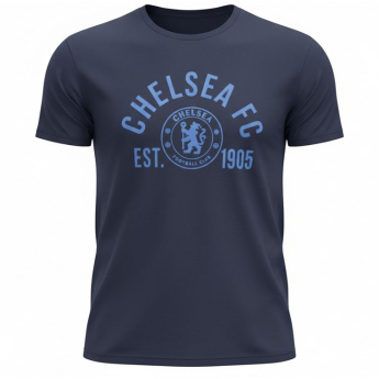 Chelsea FC мъжка тениска Established navy
