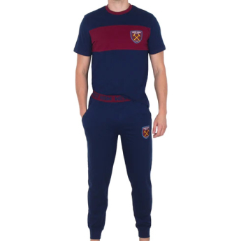 West Ham United мъжка пижама Long navy