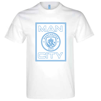 Manchester City мъжка тениска Square white