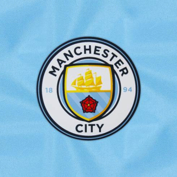 Manchester City мъжко яке с качулка Shower navy