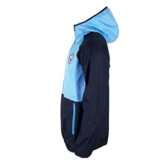 Manchester City мъжко яке с качулка Shower navy