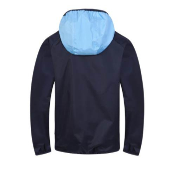 Manchester City мъжко яке с качулка Shower navy