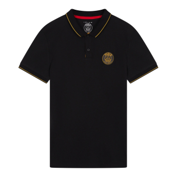 Paris Saint Germain мъжка поло тениска Logo black