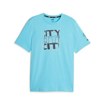 Manchester City мъжка тениска FtblCore blue