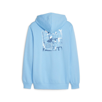 Manchester City мъжки суитшърт с качулка FtblCore blue