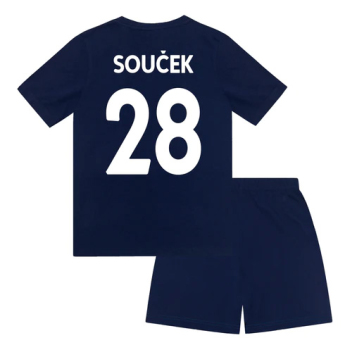 West Ham United детска пижама Text Souček