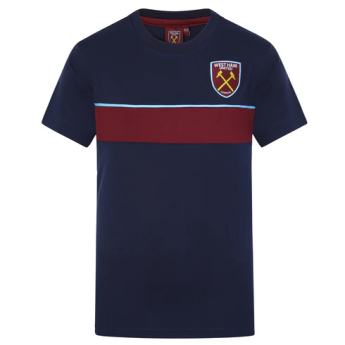 West Ham United детска футболна фланелка Navy Souček