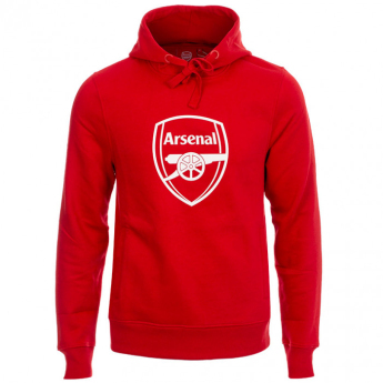 Arsenal FC мъжки суитшърт с качулка No1 red