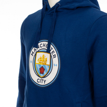 Manchester City мъжки суитшърт с качулка No1 navy