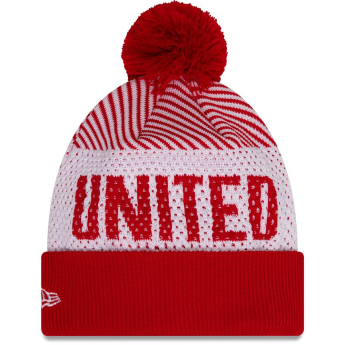Manchester United детска зимна шапка Engineered Cuff Red