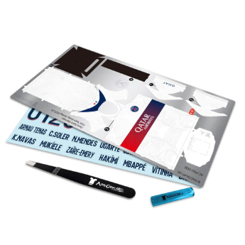 Paris Saint Germain 3D метален модел Away Jersey 2023/24 Kit