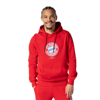 FC Bayern Munich мъжки суитшърт с качулка Essential red