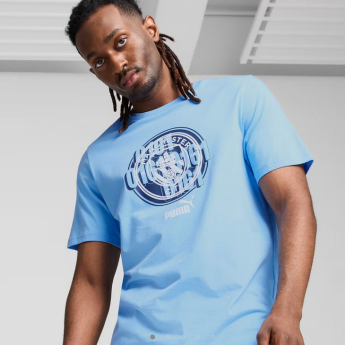 Manchester City мъжка тениска Culture blue