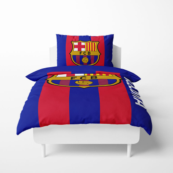 FC Barcelona спално бельо за единично легло Logo