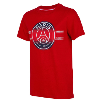 Paris Saint Germain детска тениска Stripe Logo red