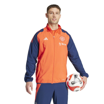 Manchester United мъжко яке Presentation bright red