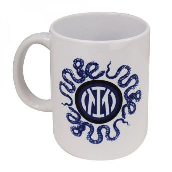 Inter Milan халба Bianco Logo