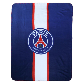 Paris Saint Germain поларено одеяло Stripe