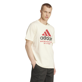 Manchester United мъжка тениска Seasonal white
