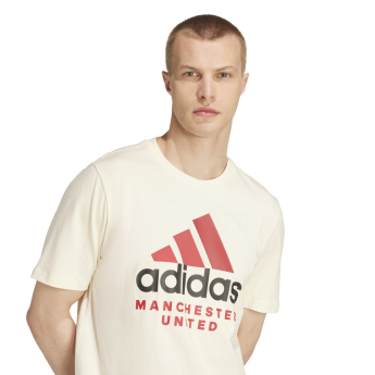 Manchester United мъжка тениска Seasonal white