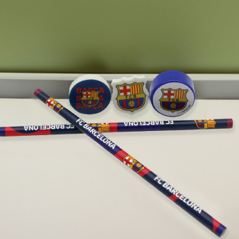 FC Barcelona комплект за писане 4 ks