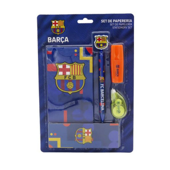 FC Barcelona комплект за писане Notebook