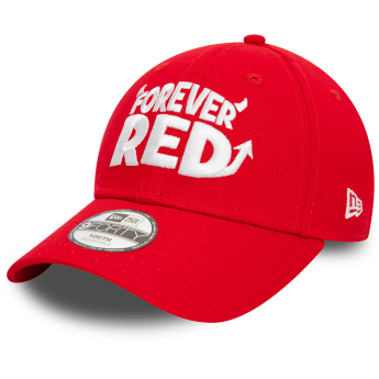 Manchester United детска бейзболна шапка с козирка 9Forty Forever red