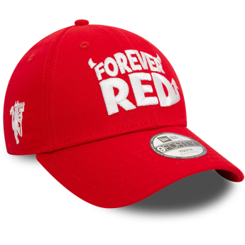 Manchester United детска бейзболна шапка с козирка 9Forty Forever red