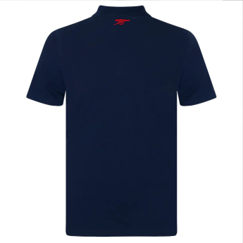 Arsenal FC мъжка поло тениска Crest navy