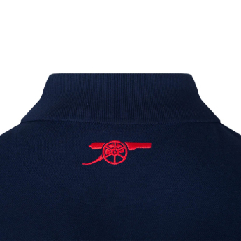 Arsenal FC мъжка поло тениска Crest navy