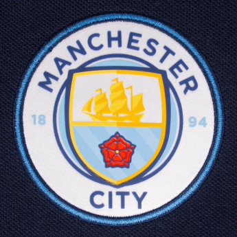 Manchester City мъжка поло тениска Contrast navy