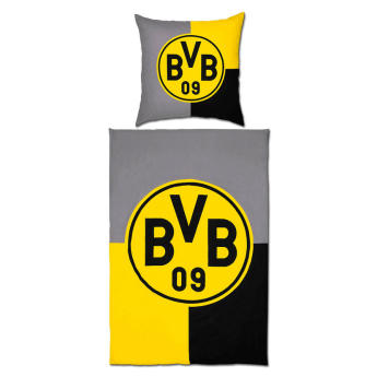 Borussia Dortmund спално бельо за единично легло Square