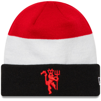 Manchester United зимна шапка Flag Black Cuff