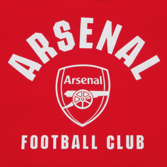 Arsenal FC мъжки суитшърт с качулка Round red