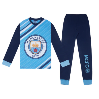 Manchester City детска пижама Long sky Haaland