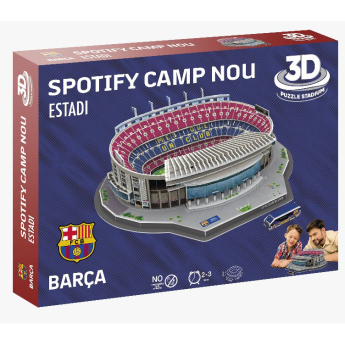 FC Barcelona 3D пъзел Nou Camp