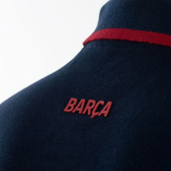 FC Barcelona мъжка поло тениска Barca navy