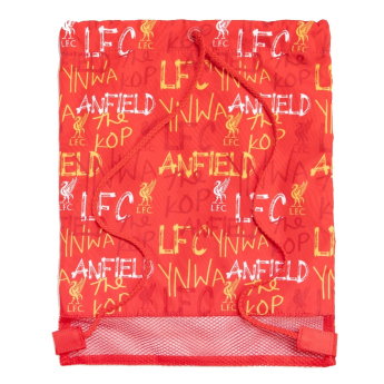 Liverpool FC чанта за фитнес red