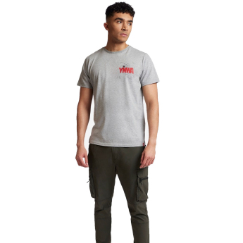 Liverpool FC мъжка тениска Anfiled Map grey