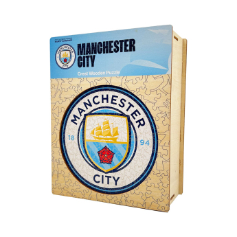 Manchester City дървен пъзел Crest 150 pcs