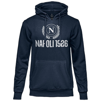 SSC Napoli мъжки суитшърт с качулка Crest navy