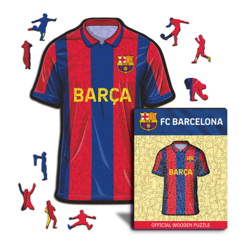 FC Barcelona дървен пъзел Jersey 150 pcs