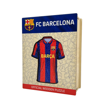 FC Barcelona дървен пъзел Jersey 150 pcs