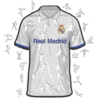 Real Madrid CF дървен пъзел Jersey 270 pcs