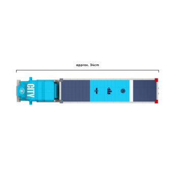Manchester City конструктор Truck 1418 pcs