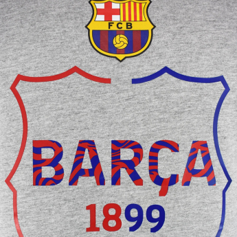 FC Barcelona мъжка тениска Biescut grey